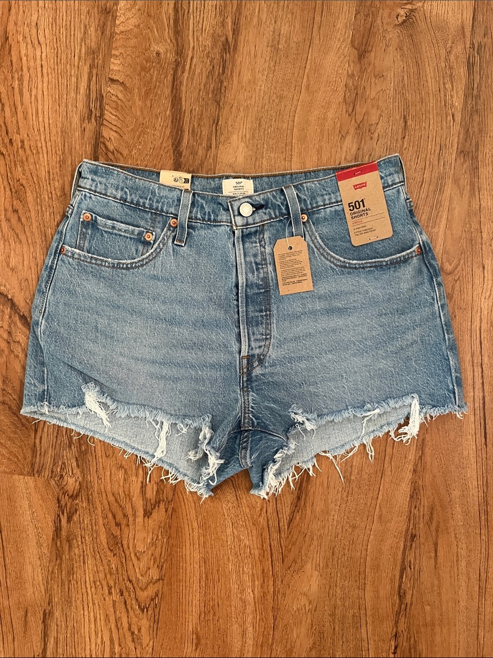 NWT Levi’s 501 Original Denim Shorts